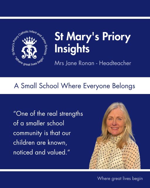 💡St Mary’s Priory Insights

To start the new academic year, Mrs Ronan reflects on what makes St Mary’s such a special place: a school where every child is known, valued and noticed.

#StMarysPriory #Haringey #Tottenham #Hornsey #FinsburyPark #LuxMundi