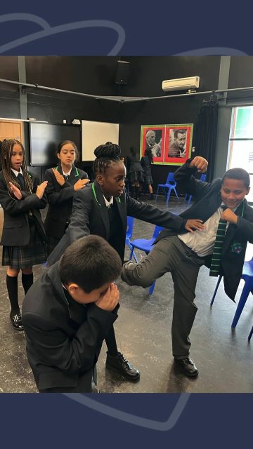 🎭✨ "What a fantastic and creative half term it has been in our Drama Department! Students have been developing their confidence, communication, co-operation and creativity through our SPARKS values. From performing a comedy sketch at our Year 6 Open Evening to exploring homelessness through devised drama and studying The Curious Incident of the Dog in the Night-Time, there has been so much exciting learning taking place. Year 7 also enjoyed learning stage fighting techniques with Mr Crouch! A brilliant half term of creativity and performance!" ~ Ms Ferry at Bishop Challoner 

#BishopChalloner #Shadwell #TowerHamlets #Whitechapel #Bow #Wapping #LuxMundi